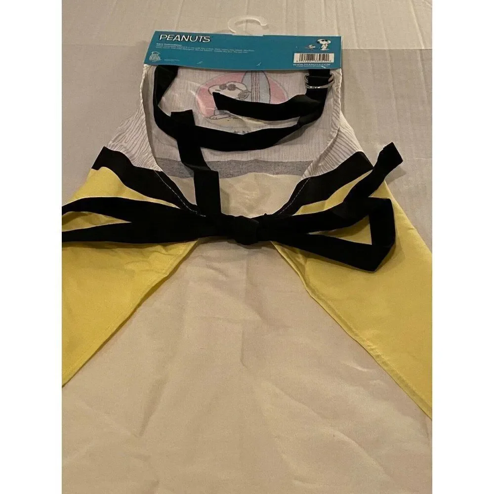 ‎Peanuts SNOOPY Beach Beagle Kitchen Apron Surf